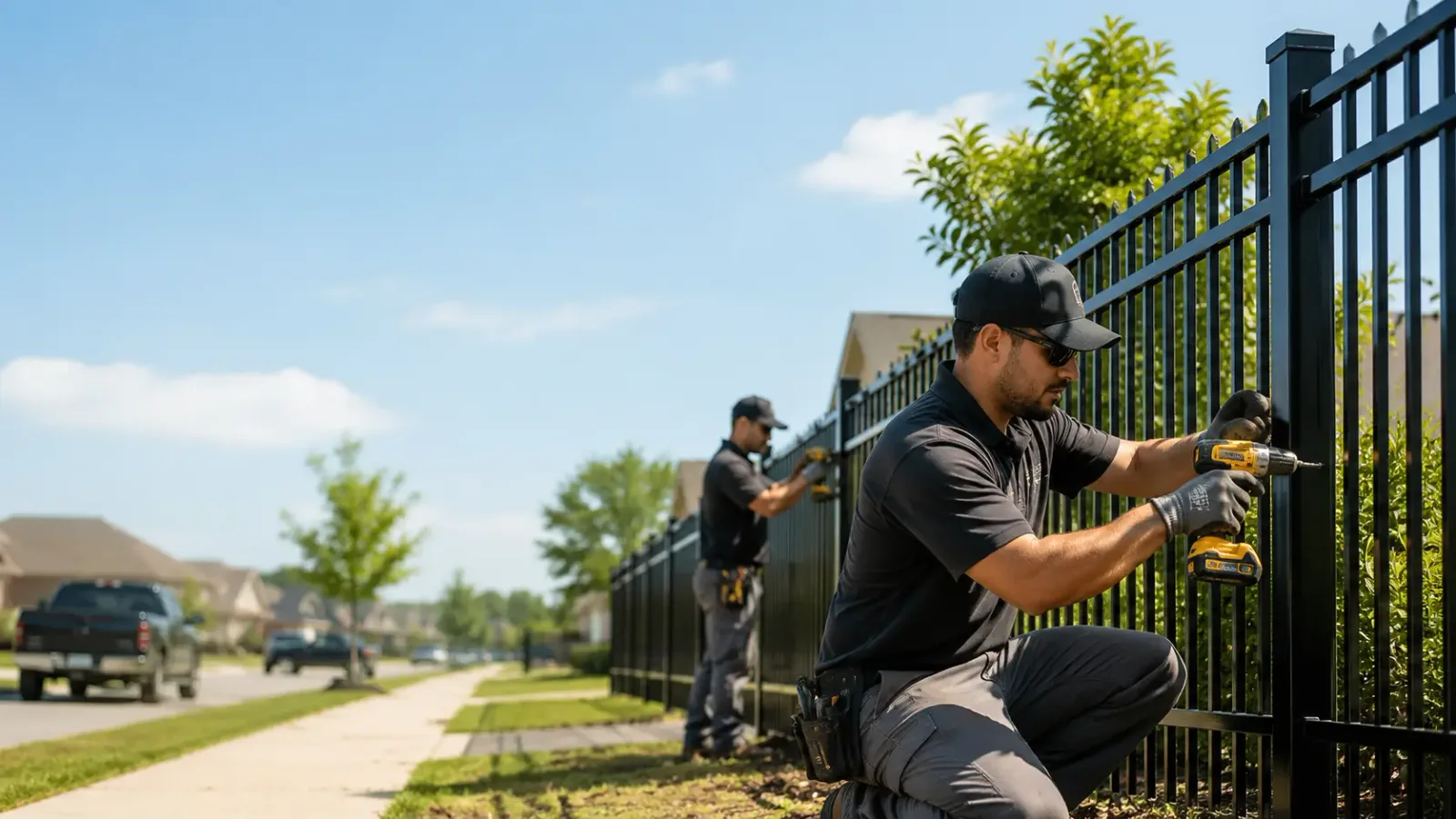 Metal Fence Installation in Alice, TX